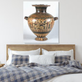 黒色姿水素化物 キャンバスプリント (インサイチュ (寝室))