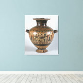 黒色姿水素化物 キャンバスプリント (インサイチュ (ウッドフロア))