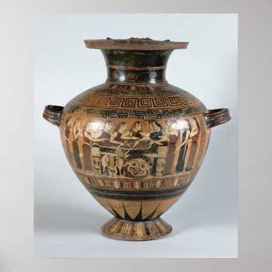 黒色姿水素化物 ポスター (正面)