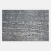 黒色層状堆積物 ラッピングペーパーシート (正面)