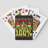 黒色度レベル12番目の黒い歴史 トランプ (裏面)