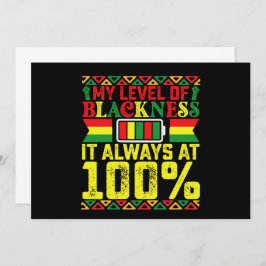 黒色度レベル12番目の黒い歴史 招待状