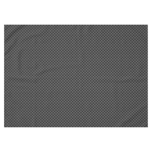 黒色炭素繊維スタイルプリント背景 テーブルクロス (正面(横))
