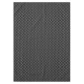 黒色炭素繊維スタイルプリント背景 テーブルクロス (正面)