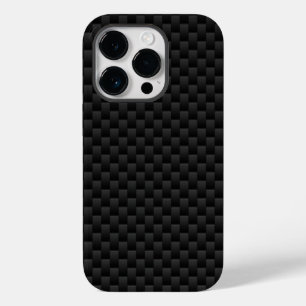 黒色炭素繊維テクスチ車のャ Case-Mate iPhone 14 PROケース