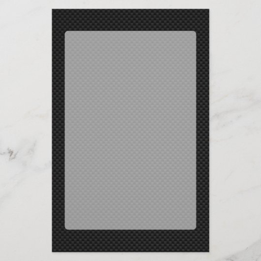 黒色炭素繊維プリント 便箋 (正面)