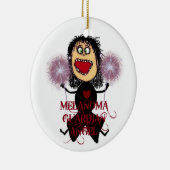 黒色腫がん守護天使 セラミックオーナメント (右)