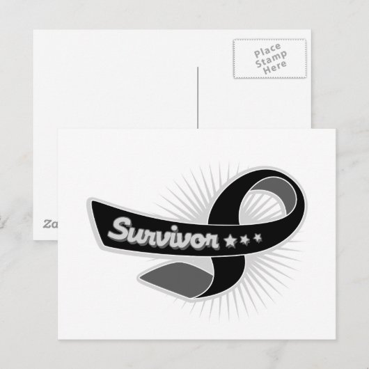 黒色腫生存帯 ポストカード (正面/裏面)