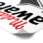 黒色腫認識度5 ポスター (角)