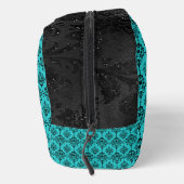 黒色装飾ティール（緑がかった色）付きデザイン ドップキット (右)