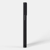 黒色金属モノグラム iPhoneケース (右側面)
