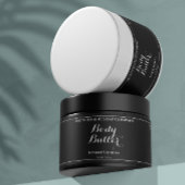 黒色防水体バターラベル ペットボトルラベル