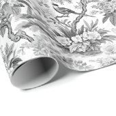 黒色陶磁器結婚の包装紙 ラッピングペーパー (ロールコーナー)