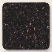 黒花崗岩 コースター (正面)