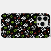 黒花柄 iPhone 15 Pro Max ケース Case-Mate iPhoneケース (裏面 (横))