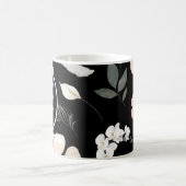 黒花聖なる書物、 経典 コーヒーマグカップ (中央)