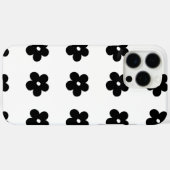 黒花 Case-Mate iPhoneケース (裏面 (横))