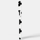 黒花 Case-Mate iPhoneケース (裏面 / 左)