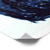 黒芸術品を気取った馬ポスター ポスター (角)