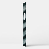 黒茶織ストライプの物 Case-Mate iPhoneケース (裏面 / 右)