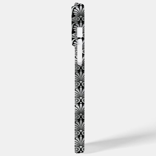 黒華美色と銀色 Case-Mate iPhoneケース (裏面 / 左)