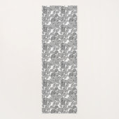 黒葉色 ヨガマット (裏面)