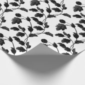 黒葉茎フローラ ラッピングペーパー (角)