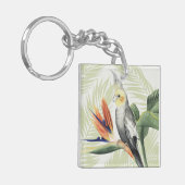 黒葉鳥の手のひら キーホルダー (正面左)