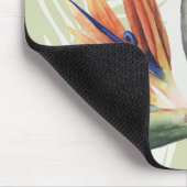 黒葉鳥の手のひら マウスパッド (コーナー)