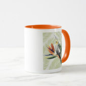 黒葉鳥の手のひら マグカップ (正面右)