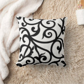 黒葉 クッション (ブランケット)