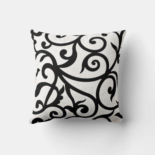 黒葉 クッション (裏面)