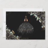 黒薔薇の花飾り　ゴールド　キンセアニエラ　スウィートシックスティーン セーブザデート (裏面)