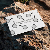 黒虫眼鏡パターン私立探偵 名刺