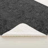 黒蛇の皮 シェルパブランケット (3/4)