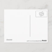 黒蛇#6543はがき ポストカード (裏面)