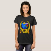 黒蝶尾金魚 Tシャツ (正面フル)