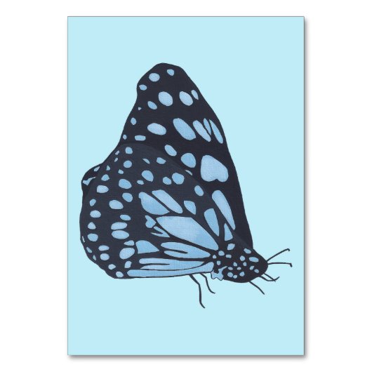 黒蝶読の大人用フラッシュカード テーブルナンバー (正面)