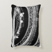 黒螺旋階段、白螺旋階段 アクセントクッション (正面(垂直))