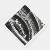 黒螺旋階段、白螺旋階段 スタンダードカクテルナプキン (コーナー)