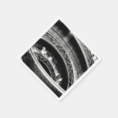 黒螺旋階段、白螺旋階段 スタンダードカクテルナプキン (角)