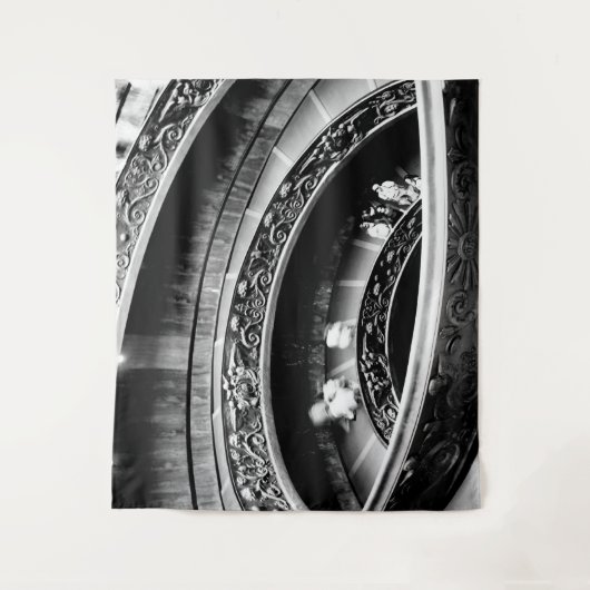 黒螺旋階段、白螺旋階段 タペストリー (正面)