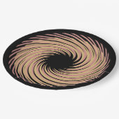 黒螺旋 ペーパープレート (アングル)