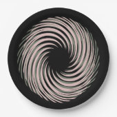 黒螺旋 ペーパープレート (正面)