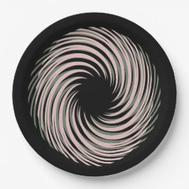 黒螺旋 ペーパープレート