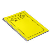 黒装飾額縁手帳 ノートブック (右側)