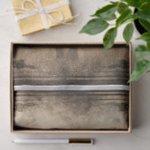 黒褐色の馬のデコパージュ 薄葉紙 (ギフト)