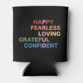 黒誇りを持ったクーラーボックス 缶クーラー (正面)