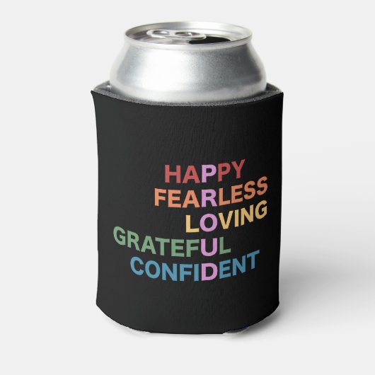 黒誇りを持ったクーラーボックス 缶クーラー (缶裏面)