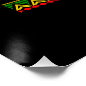 黒誇りを持った人黒人歴史月旗 ポスター (コーナー)